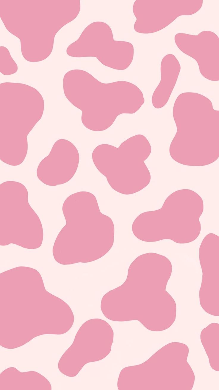 Pink Moo Print