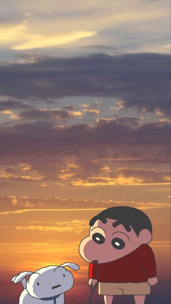 Best Friends at Dusk