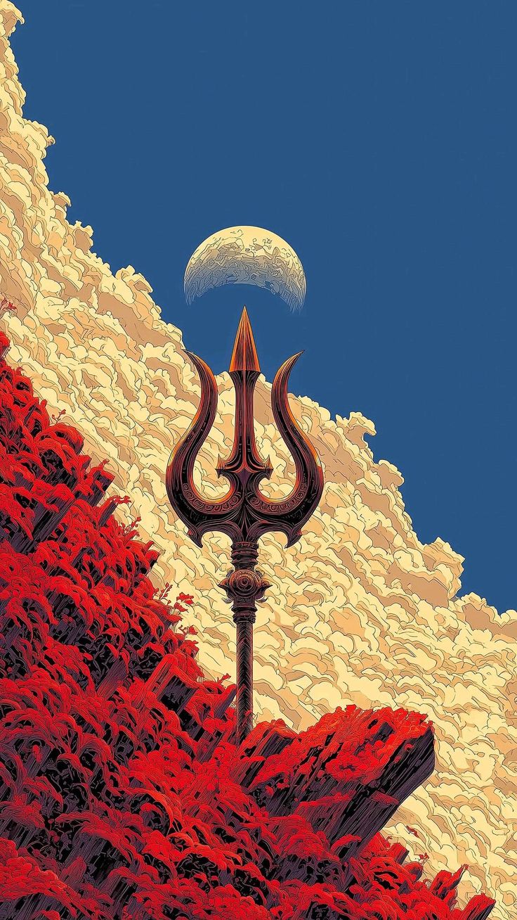 Moonlit Trident